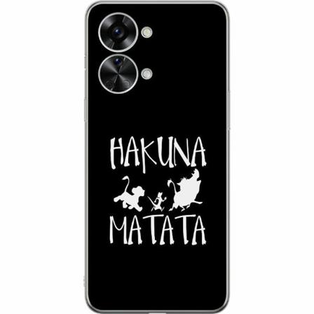 Oneplus Nord 2t Genomskinligt Skal Hakuna Matata