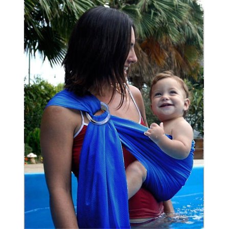 Vatten Sling Baby Wrap Bärsele Kompatibel Med Sommarpool - Justerbar Axelring Mesh Andningsbar Bröstsele Spädbarnsbärsele Kompatibel Med Sommar