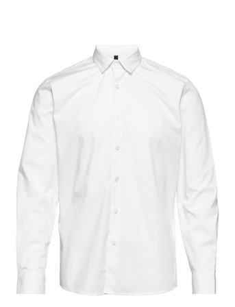 Vicbbessense Shirt, Easy Care Skjorte Business Hvit Bruuns Bazaar*Betinget Tilbud