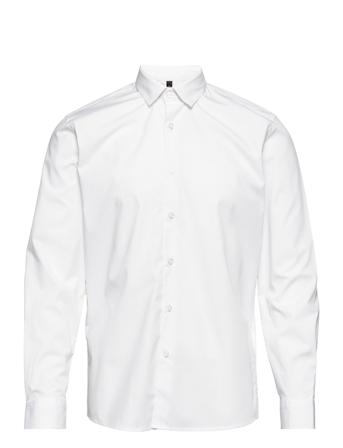 Vic Essense Shirt, Easy Care White Bruuns Bazaar