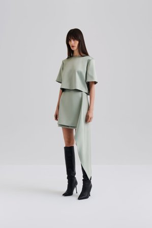 Malina - Solana mini skirt - 34 - Sage