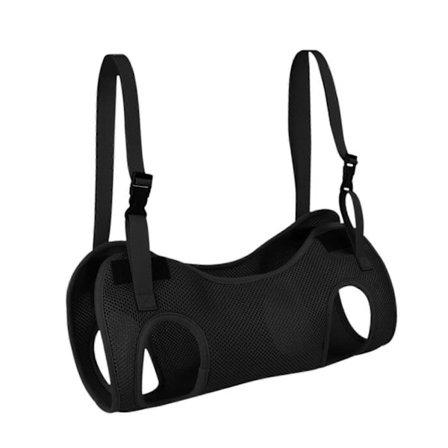 Kattepleje Hængekøje, Hænger til Kæledyrshængekøje, Sele til Hunde, Klippeværktøj til Kløer, Hængekøje til Små Mellemstore Store Hunde Katte, Sort