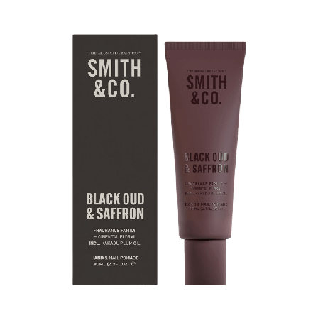 Smith & Co Hand Nagelkräm Black Oud Saffron Unisex 80ML