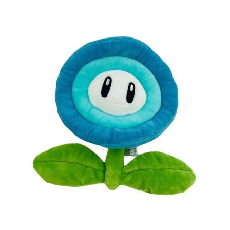 Little Buddy 1822 Super Mario All Star Collection Flower 7" Plysch, Flerfärgad