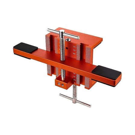 Monteringsjigg för skåpdörrar, verktyg i aluminiumlegering för skåp med ram eller utan ram - Stödjer, positionerar, nivellerar