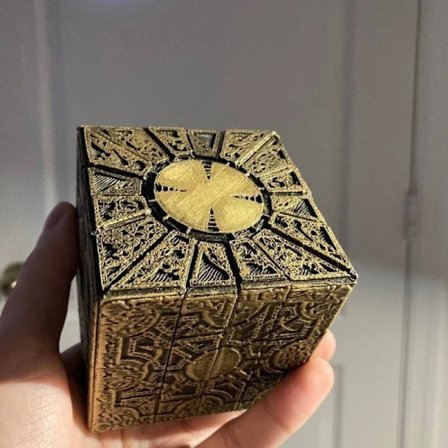 Hellraiser Puzzle Box Moveable Lament Horror Terror Hellraiser