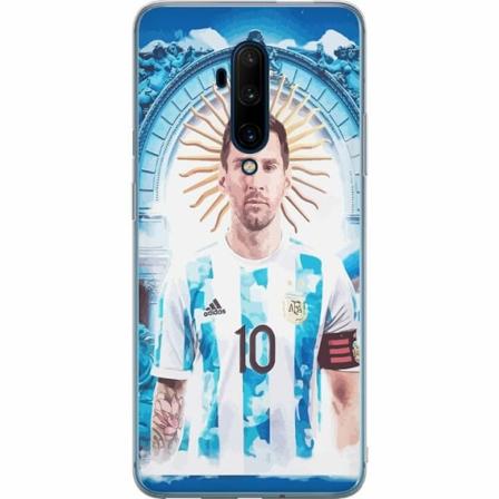 Oneplus 7t Pro Genomskinligt Skal Messi