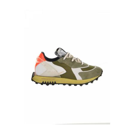 RUN OF Sneakers , Groen , Heren , Maat: 43 1/2 EU