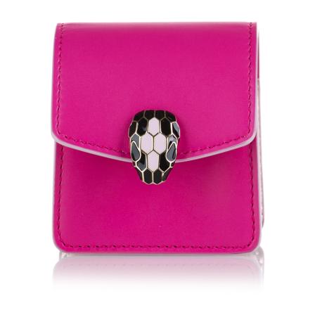 Bvlgari Vintage Pre-owned Mini Tass , Roze , Dames , Maat: ONE Size Vintage Tassen