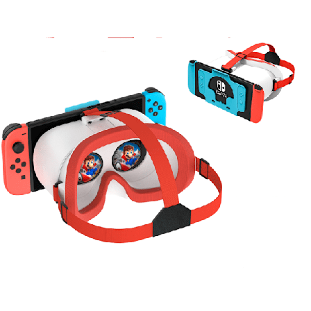 VR-headset - Designet for Nintendo Switch LCD/OLED, VR-briller med annonse