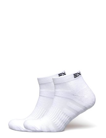 Low Cut Sock 2-Pack M White Exani
