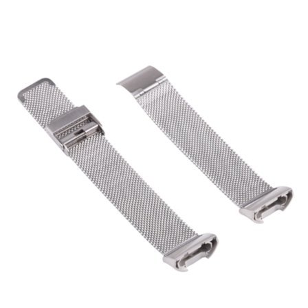 För Fitbit Charge 4 Double Insurance Buckle Milanese Watch Band