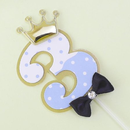 Ny Tecknad Chef Grattis på Födelsedagen Tårtdekoration Söta Pojkbaby Cupcake Toppers Babyshower Pojkar Barn Födelsedagsfest Tårtdekorationer (FMY)