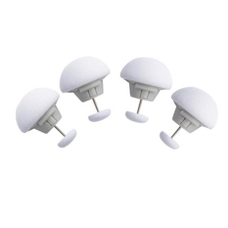 【PP】 Dynebetrækslås 4X Hvid Hvid hvid one size