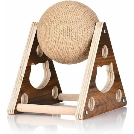 Katt leksak klösträd katt klösmatta träbas katt klösboll lekplats och abborre sisalbräda skrapa för kattungar och katt