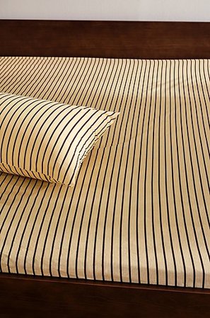 Jotex - Dra-på-lakan Ekologisk Gul/brun SIMA - Köp Dra-på-lakan hos Jotex