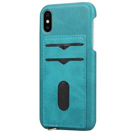 LEMANS Smarta Skal med Korthållare till iPhone X/XS