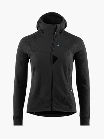 Klättermusen Hugin Zip Hoodie Women's's - Raven-Raven - Women's - XXS