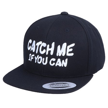 Kiddo Cap - Schwarz snapback Cap - Kids Catch Me If You Can Black Snapback @ Hatstore