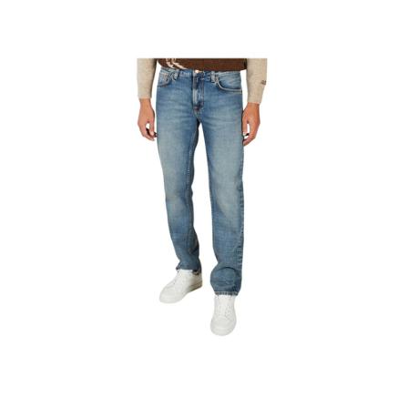 Nudie Jeans, Jeans Blauw, Heren, Maat:W33 L32