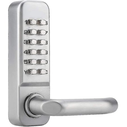 Vandtæt Mekanisk Kode Lås, 1-11 Cifret Kode Kombination Sikkerhedskode Lås