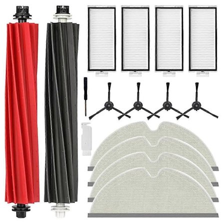 För Q8 Max/ Q5 Pro/ Q8 Max +/Q5 Pro+ Dammsugare Huvudsidoborste Hepa Filter Moppduk Tillbehör