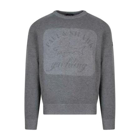 Paul & Shark, Cardigans Grijs, Heren, Maat:M