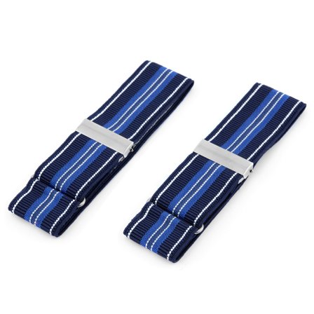 Blå Stribede Ærmeholdere til mænd - Ærmeholdere