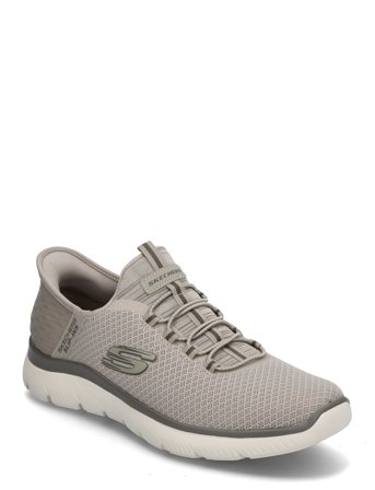 Skechers Mens Summit - Slip-Ins - High Range - Beige - 41