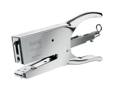 RAPID Häfttång Classic K1, 50 ark, justerbart mothåll, krom, metall - Lyreco - Kontorsmaterial - Till skrivbordet - Häftpistoler och häfttänger