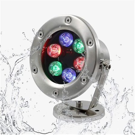 Led Swimming Pool Spotlight 12v Ip68 Vattentät Swimming Pool Spotlight