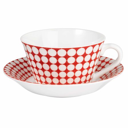 Gustavsberg Eva teekuppi lautasella, 25 cl