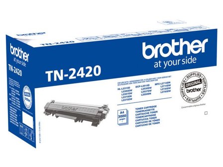 Brother Toner TN2420 Svart - Lyreco - Toner och bläck - Tonerkassetter - Toner Brother