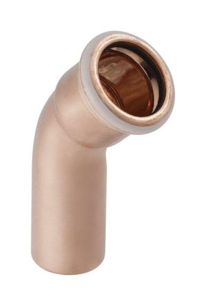 Geberit 1768162 Böj 45°, 1 muff 54 x 54 mm, Installation