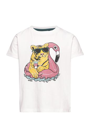 Tncuba S_S Tee T-shirt Hvid The New