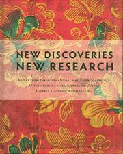 New discoveries, new research : papers from the International wallpaper conference at the Nordiska museet, Stockholm, 2007 - Bok - Inbunden