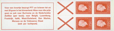 Holland 1970 - Frimærkehæfte NVPH PB9g - Postfrisk