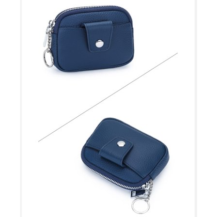 Ny mini-läderplånbok för kvinnor