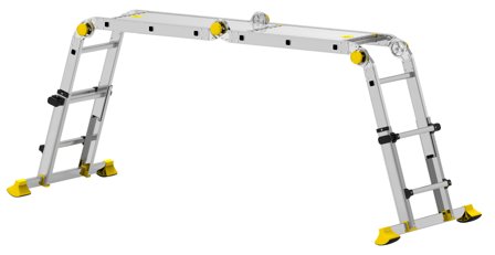 W.steps C3-3,5 T Kombistege teleskopisk, 1440 mm, Stegar