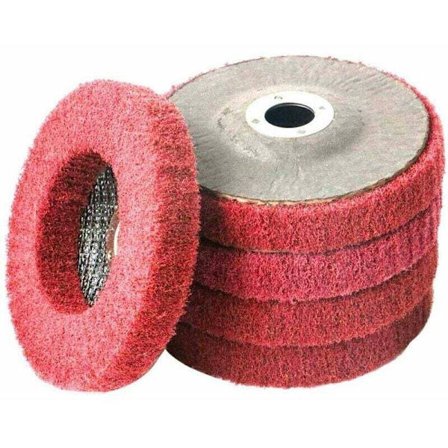 Polykarbonatskivor Slipande Poleringshjul Färg Rost Rengöring Borttagningshjul Slipmedel Moment Slipmaskin Plattor (5 st/100 mm)