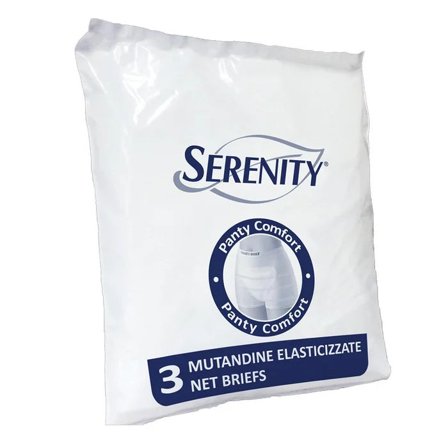 Serenity Panty Comfort Mutandina A Rete Per Incontinenza Taglia L