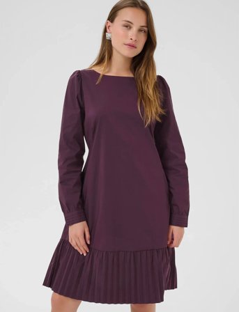 Culture Cubeate Antoinett Dress - Purple - XL