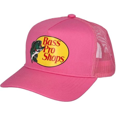 Quick Buy Bass Pro Shop Miesten Trucker-lippis, verkkomalli - Säädettävä napsautuskiinnitys - Täydellinen metsästykseen ja kalastukseen (FMY) Kirkkaan
