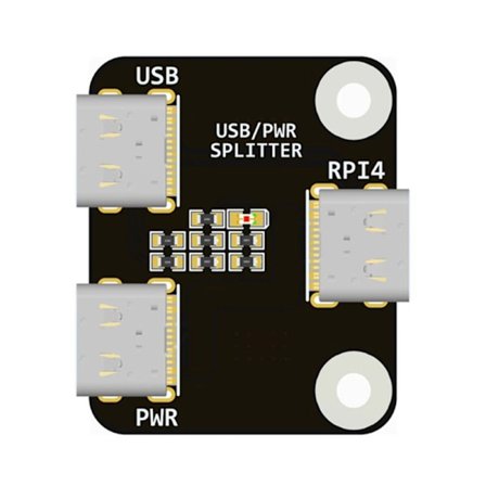 USB Power Splitter for RPi Development Board BliKVM og PiKVM KVM over IP