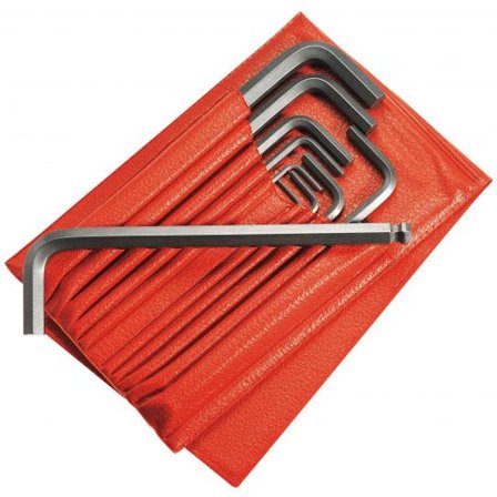 Facom 83H.JL13 Insexnyckel långa, i fodral 3 mm-19 mm, 13 st., Handverktyg