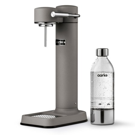 Aarke Carbonator 3 kullsyremaskin, matte grey - Kjøp kjøkkenmaskin hos Bakeren og Kokken