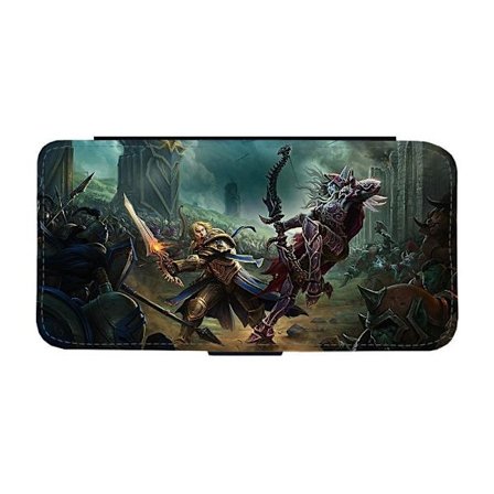 WOW Battle For Azeroth Samsung Galaxy S21+ Flip Mobilfodral