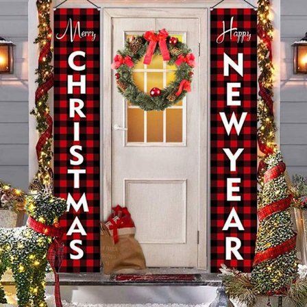 Udendørs juledekorationer til hjemmet - Jul i juli - Veranda