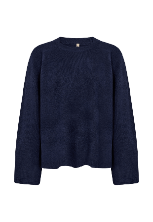 Soyaconcept Sc-Orlean 4 Pullover Tröjor Dam Blå S