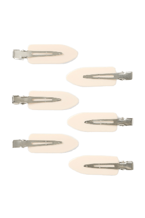 Å BEAUTY Creaseless Hair Clips Håraccessoarer & tillbehör Unisex Beige 6-PACK